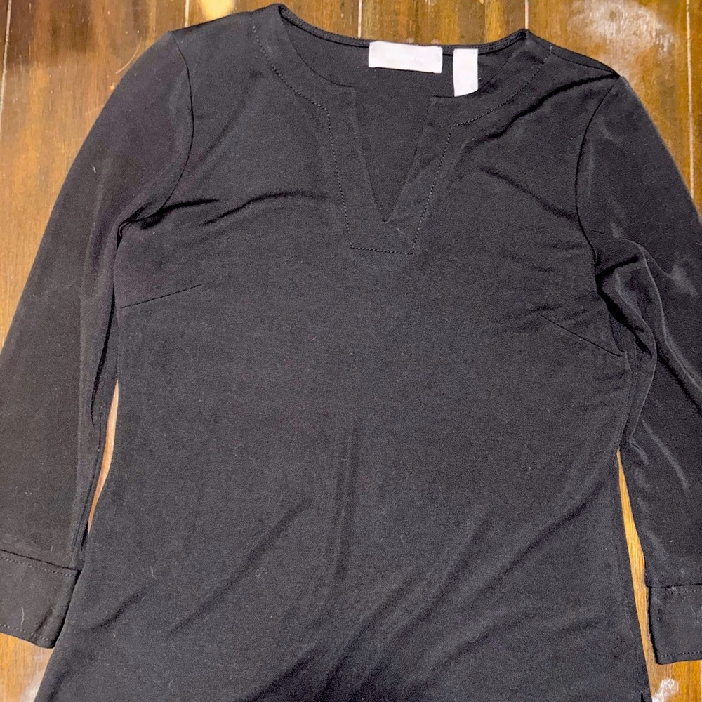 Liz Claiborne size small black blouse